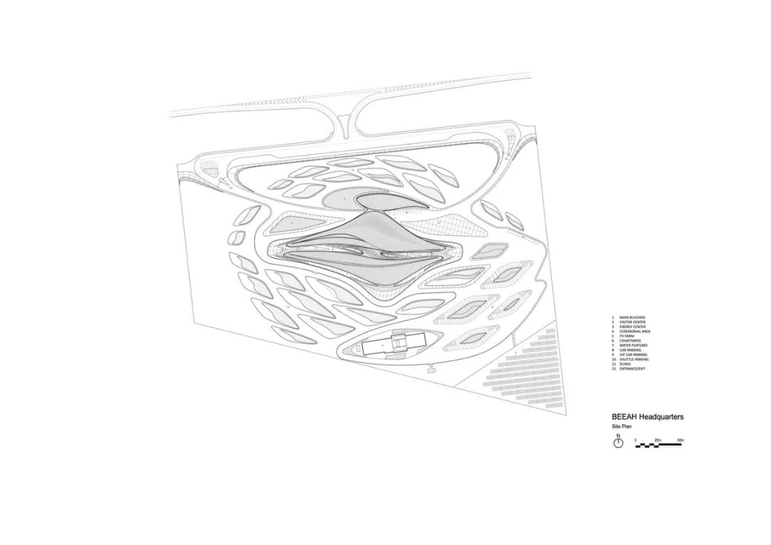 阿聯酋BEEAH總部大樓／Zaha Hadid Architects