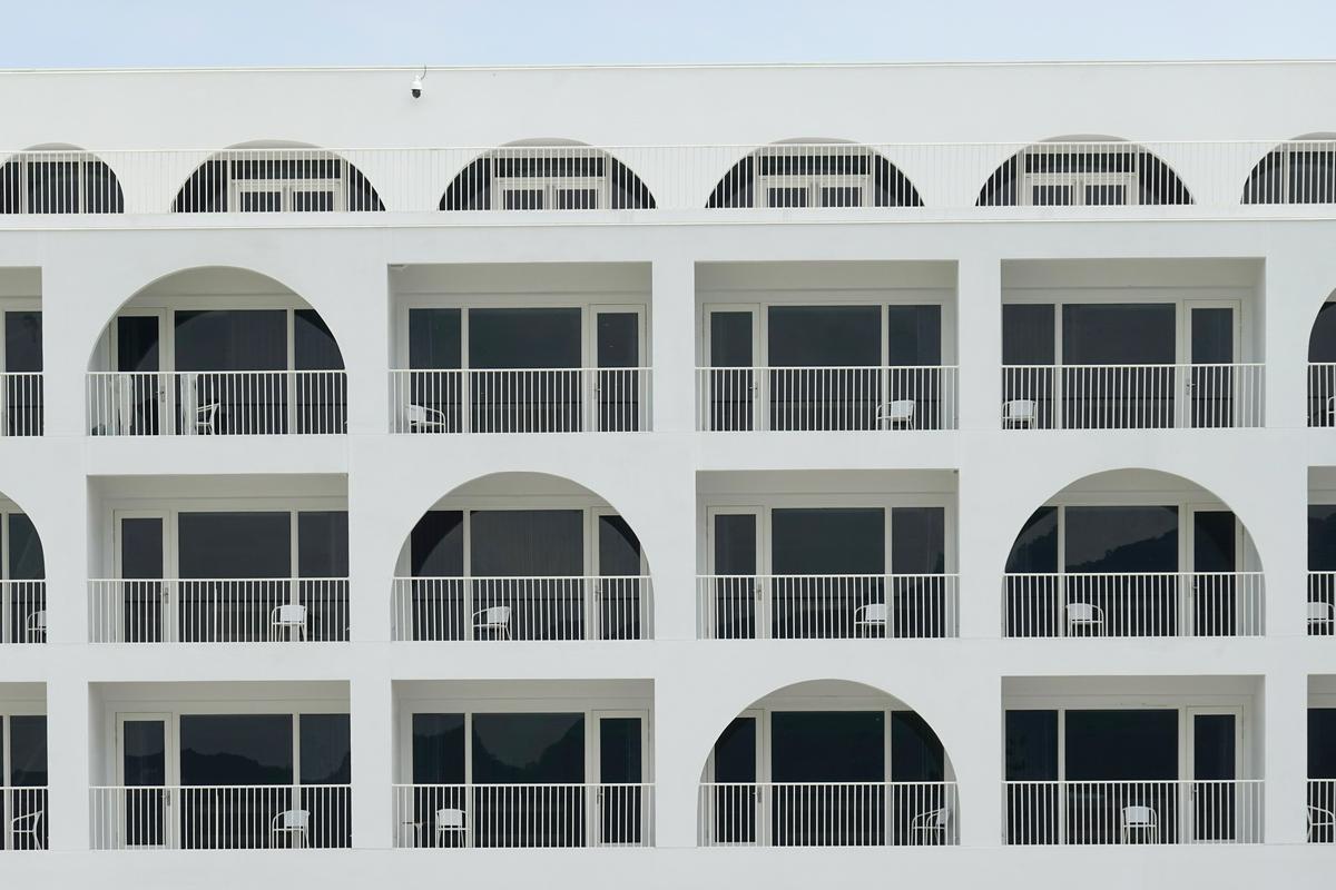 旅館客房陽台 滬尾藝文休閒園區／九典聯合建築師事務所