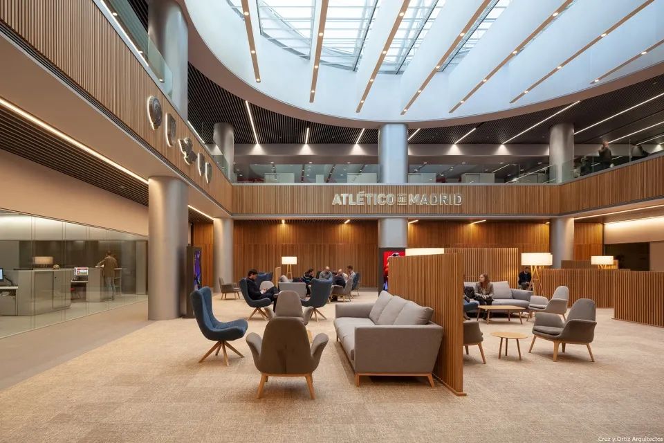 馬德里競技俱樂部辦公室室內設計Club Atlético de Madrid interior design／Cruz y Ortiz Arquitectos