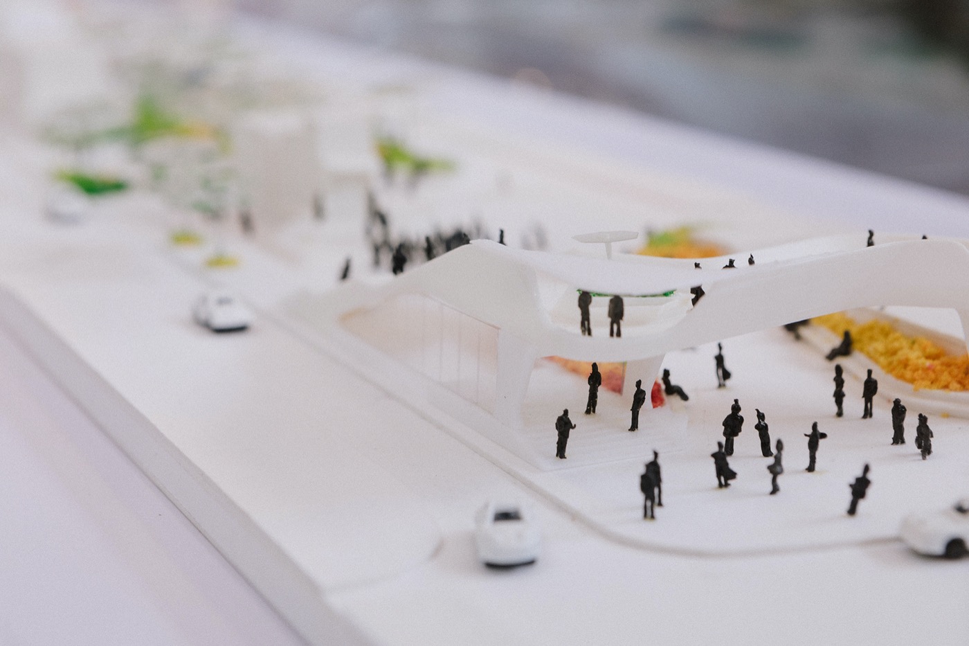 台北捷運線形公園成果設計展：展出模型與設計藍圖