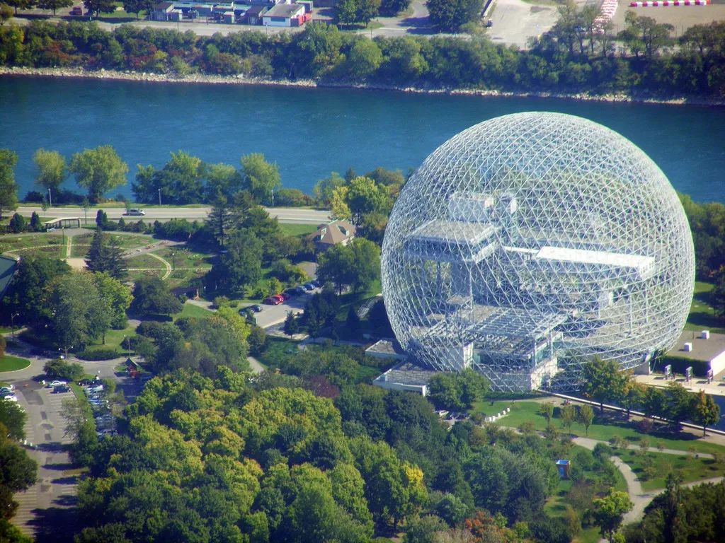 加拿大蒙特婁生物圈Biosphere Environment Museum／Buckminster Fuller