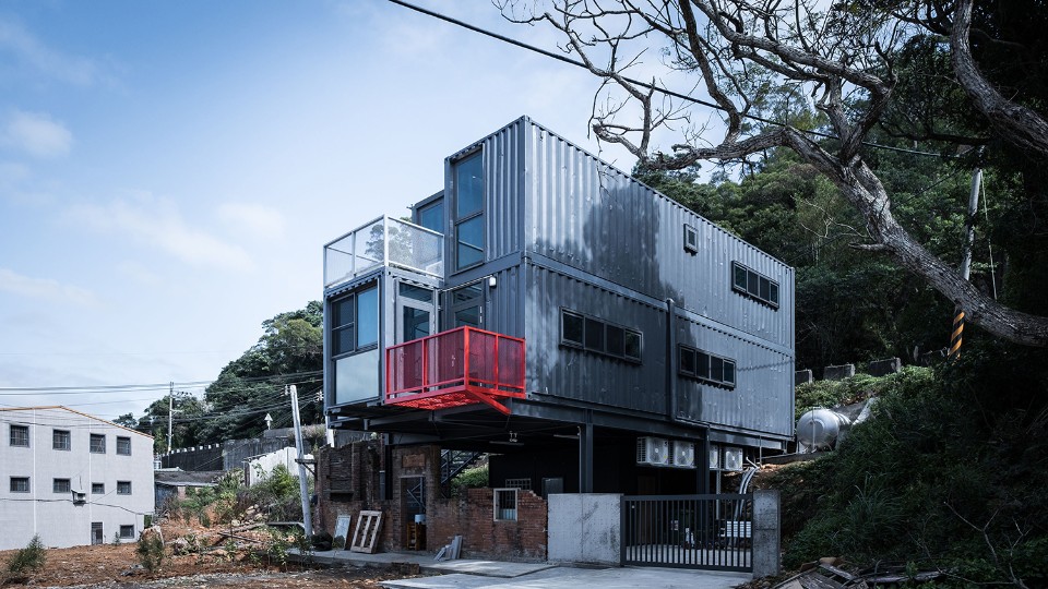 container house 台中貨櫃屋 漂浮之屋／七澄建築