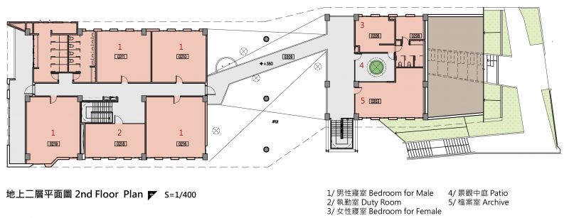 平面圖 桃園市大有消防分隊/許智凱建築師事務所