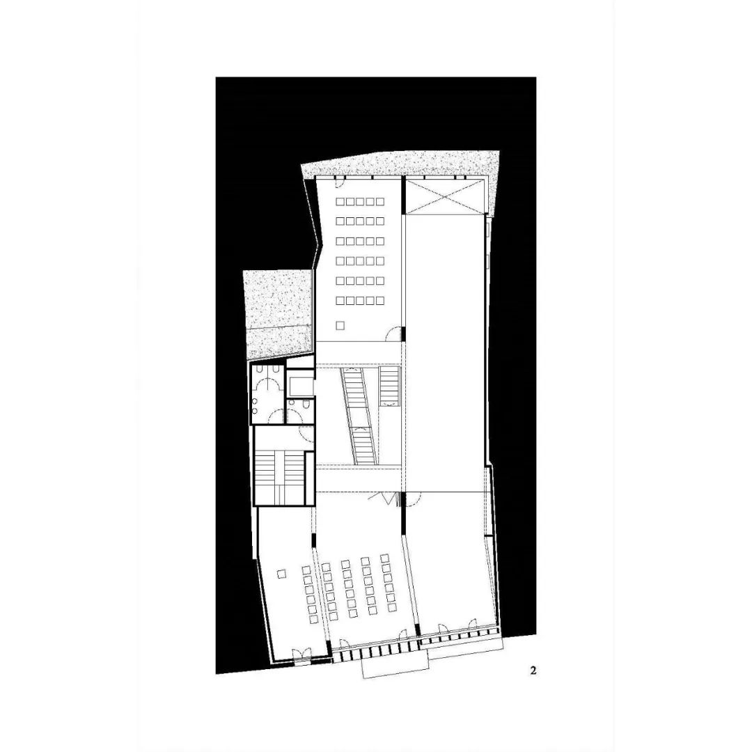 平面圖 Plan 西班牙維戈大學在市區的新總部 Edificio Redeiras - Universidade de Vigo/Abalo Alonso Arquitectos