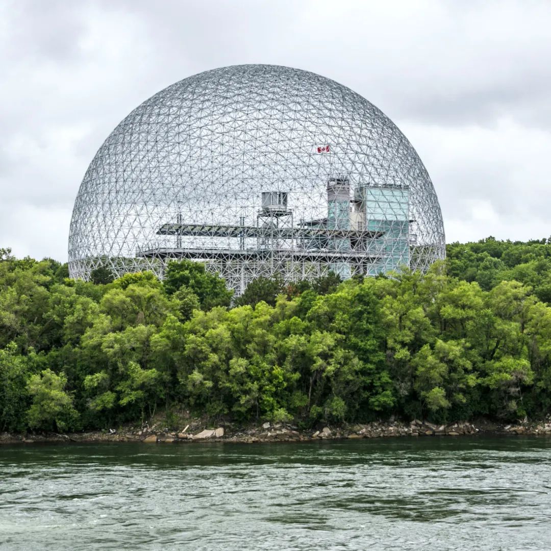 MONTREAL, CANADA - JUNE 28: The Biosphere Environment Museum，Photo by George Rose/Getty Images