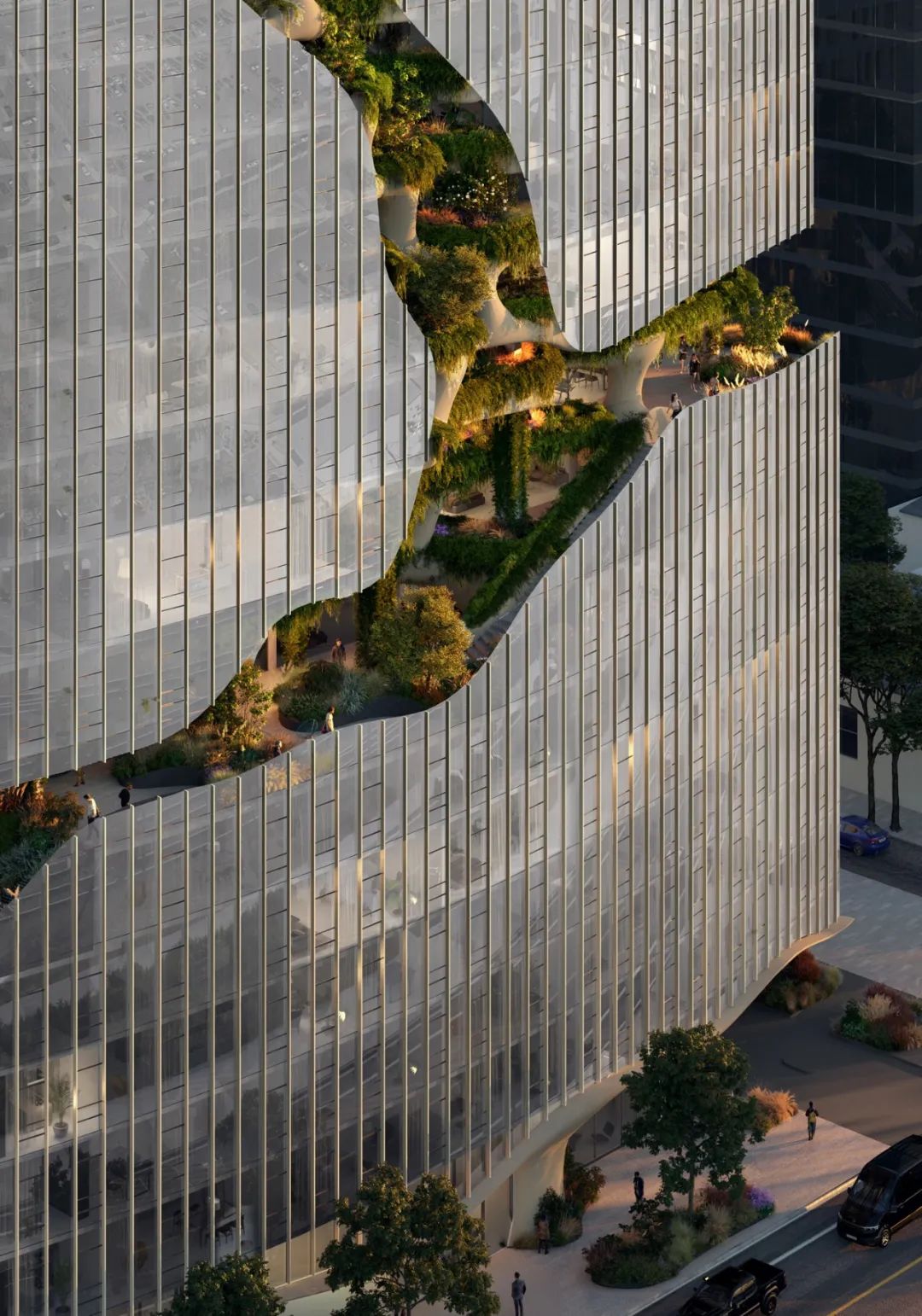 One River North Residences 為MAD公開的第四件美國作品，也是第二個將竣工的美國集合住宅