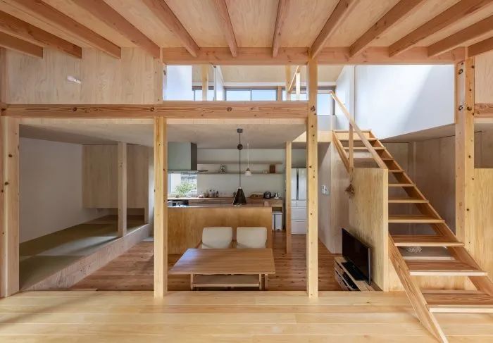 木構造建築讓室內空間無比溫馨 大阪エンガワハウスOsaka ENGAWA house 木造住宅／nLDK一級建築士事務所