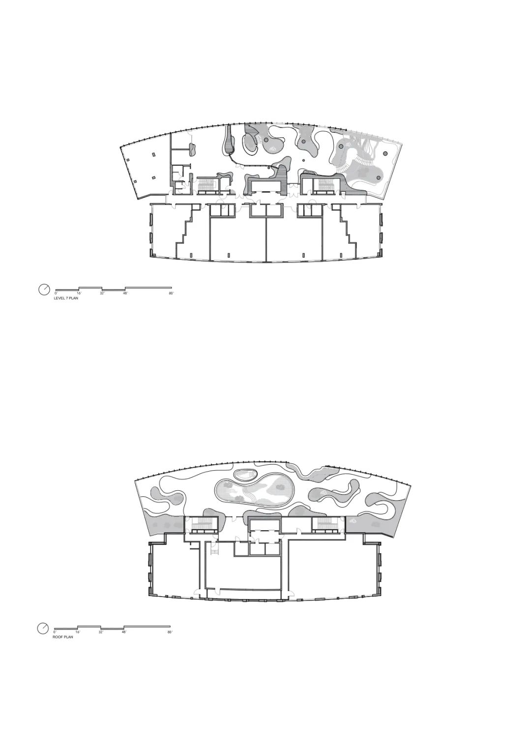 平面圖 Plan 美國丹佛One River North Residences Denver Colorado集合住宅動工／馬岩松 MAD