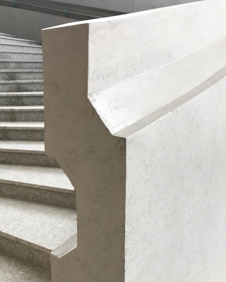 大廳樓梯細部 馬禮遜美國學校新北校區Morrison Academy Taipei Campus /侯銘賢建築師事務所+禾重建築周榮敬