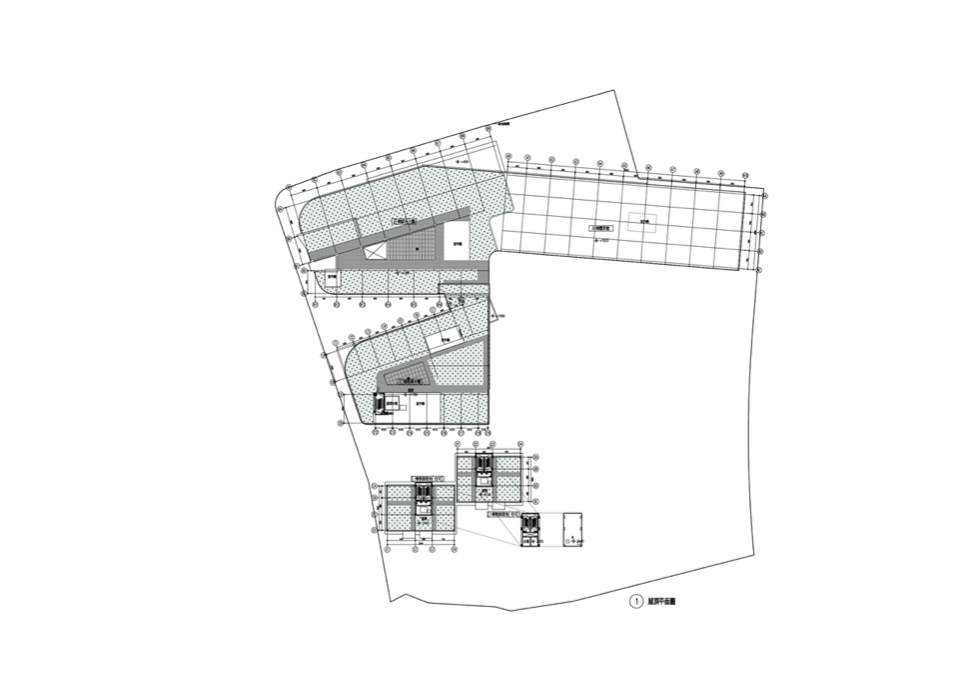 屋頂平面圖 馬禮遜美國學校新北校區Morrison Academy Taipei Campus ／侯銘賢建築師事務所＋禾重建築周榮敬