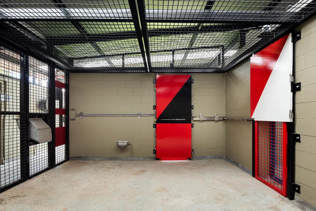 飼養區採用顏色的識別系統 澳州伯斯動物園獅子展區Perth Zoo Orang-utan Exhibit ／Iredale Pedersen Hook