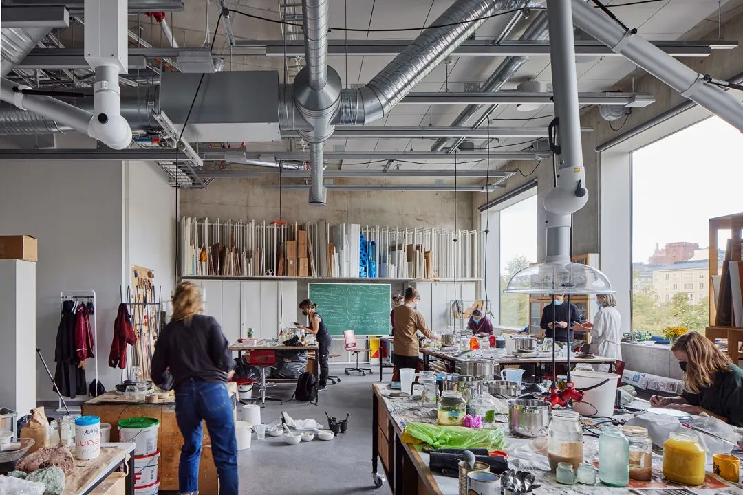 學生工作空間 赫爾辛基藝術大學University of the Arts Helsinki／JKMM Architects