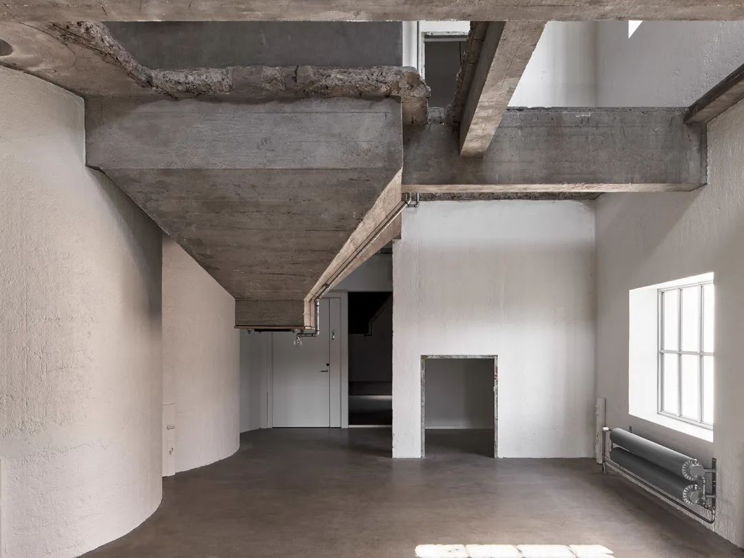 舊筒倉裸露的混凝土結構 赫爾辛基藝術大學University of the Arts Helsinki／JKMM Architects