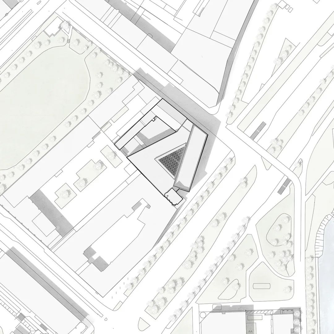 全區配置圖 赫爾辛基藝術大學University of the Arts Helsinki／JKMM Architects