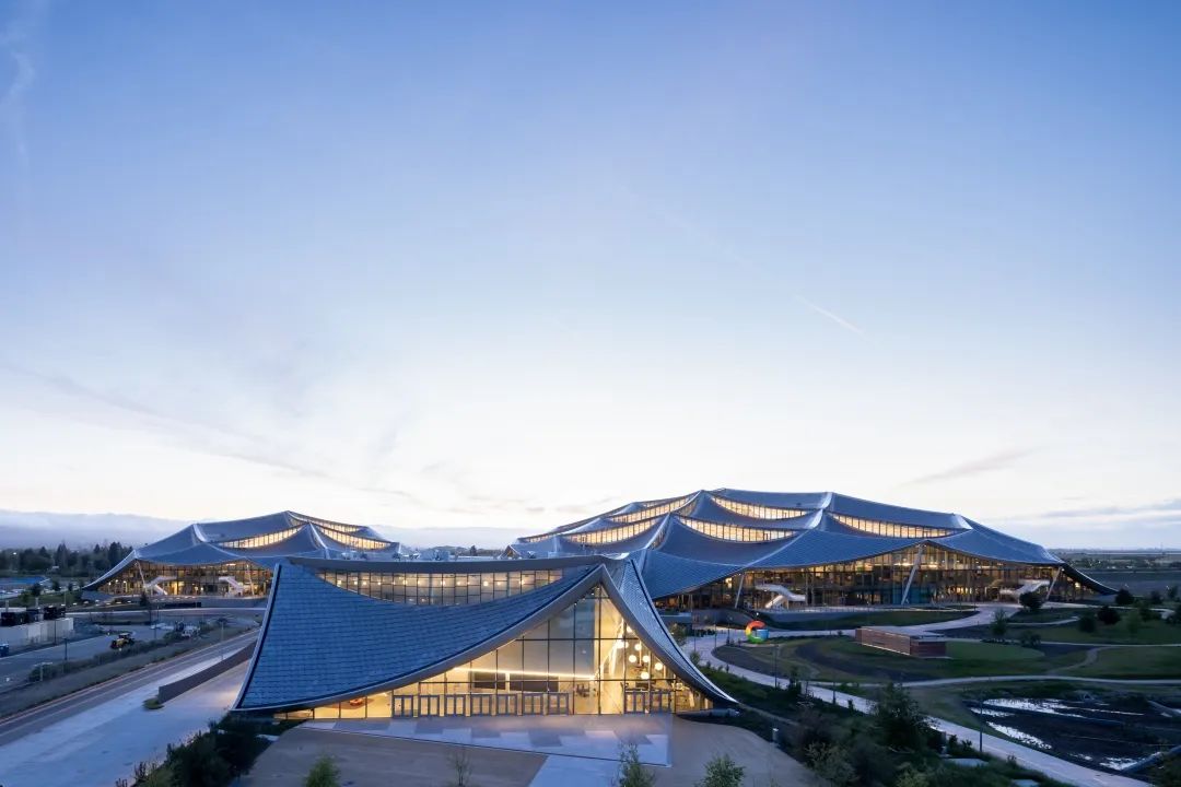 谷歌灣景辦公園區Google Bay View campus ／BIG + Heatherwick Studio