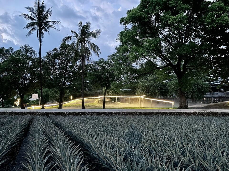 屏東高樹地景公園，南華微光 屏東智慧農業學校／一起設計＋丁尺建築師事務所