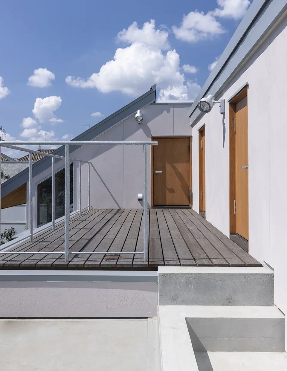 屋頂露台 日本東京都昭島住宅／Office m-sa