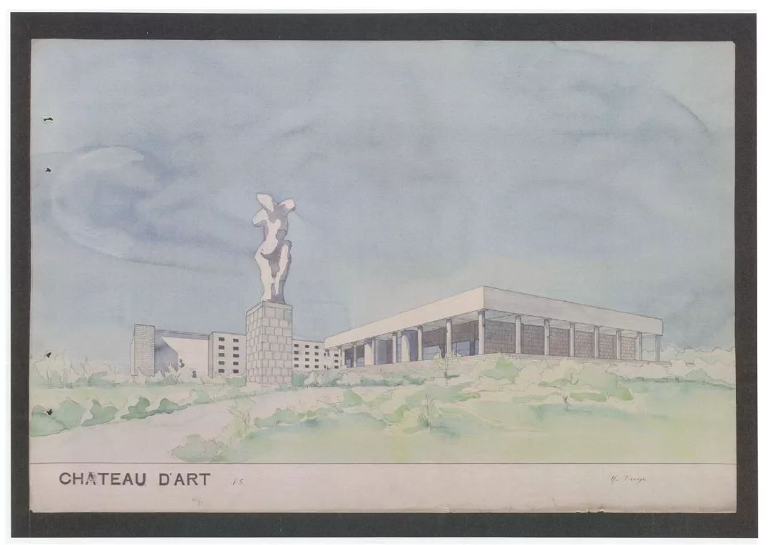 藝術の館 藝術之館 CHATEAU D'ART, 丹下健三, 1938