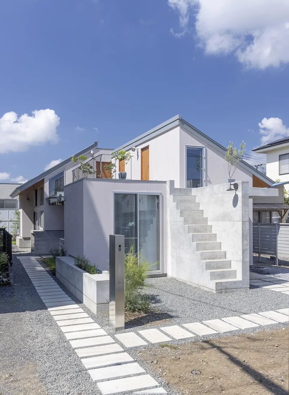 建築外觀 日本東京都昭島住宅／Office m-sa