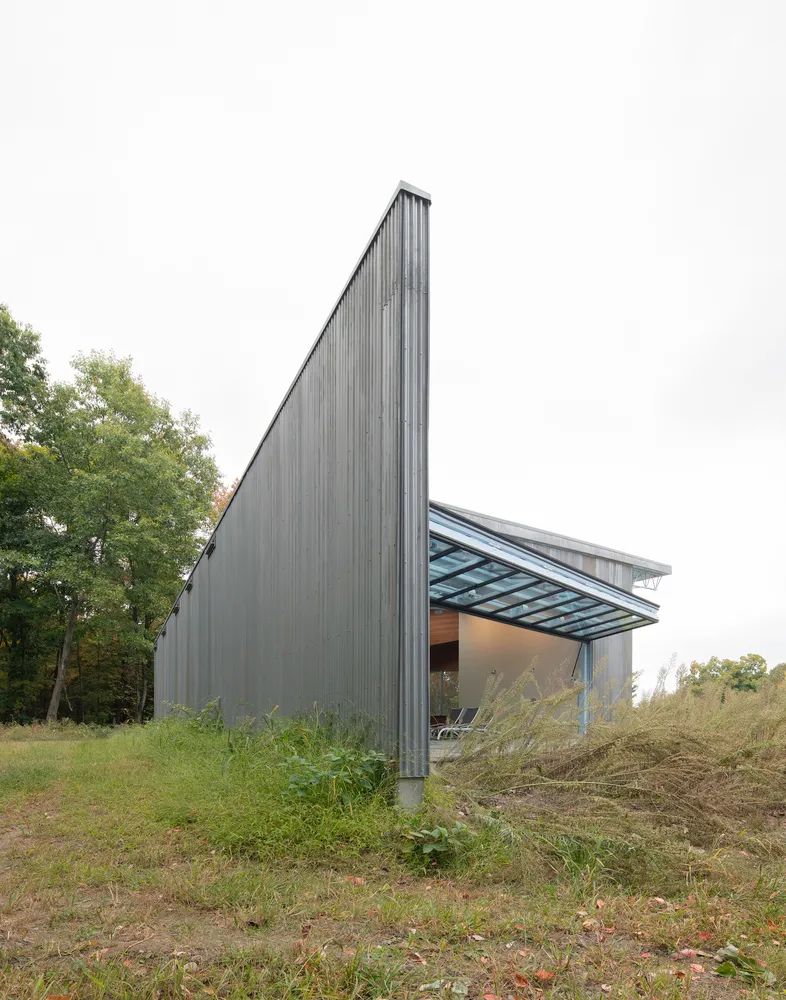 紐約州游泳池屋Gray Niva Pool House／GAuthier Architects