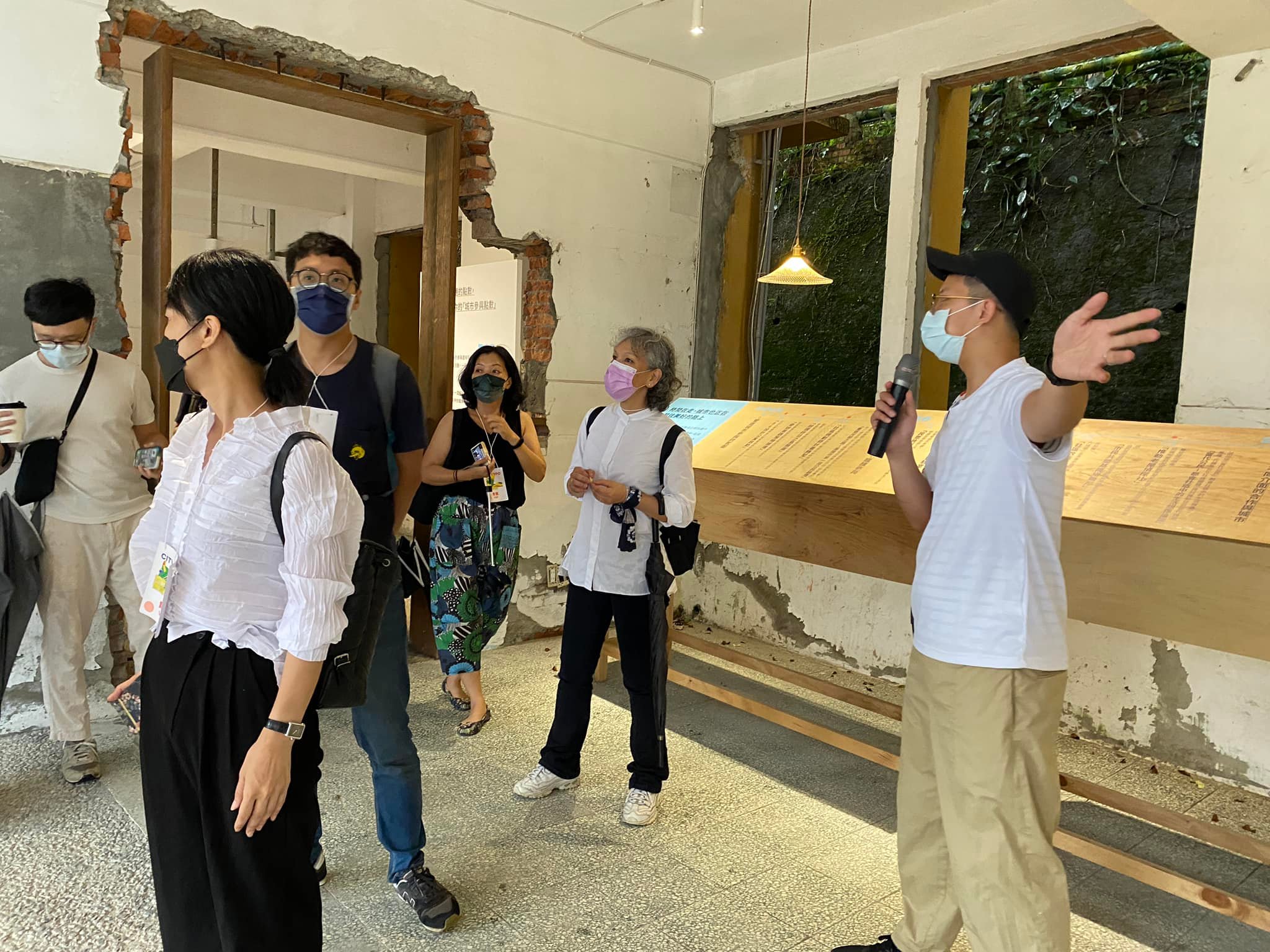 中華民國景觀學會組團參訪基隆城市博覽會 林右昌市長及徐燕興處長給予精彩解說