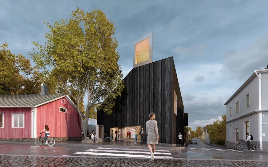 室外效果圖 芬蘭夏佩美術館Chappe Art Museum/JKMM