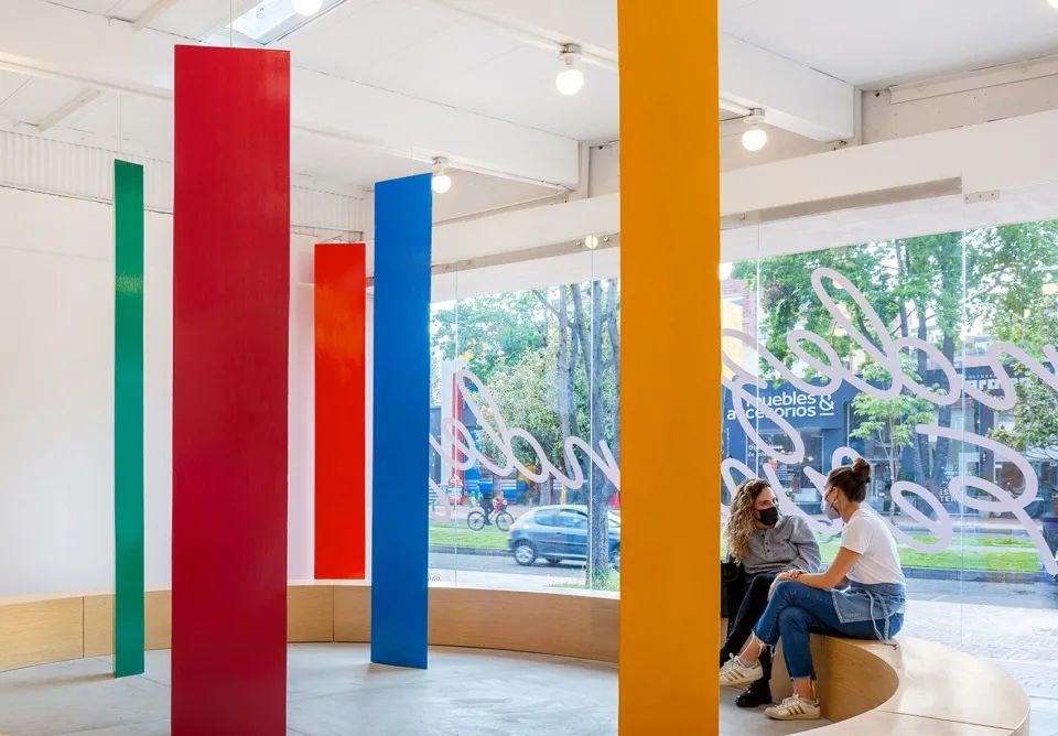 哥倫比亞波哥大冰淇淋快閃店Fernandez Fernandez/Studio Cadena