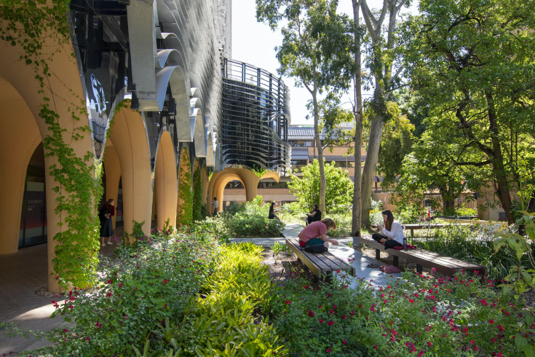 澳洲墨爾本大學 Australia University of Melbourne Arts West大樓景觀設計 landscape architecture design／OCULUS