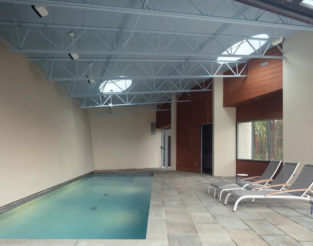 紐約州游泳池屋Gray Niva Pool House／GAuthier Architects