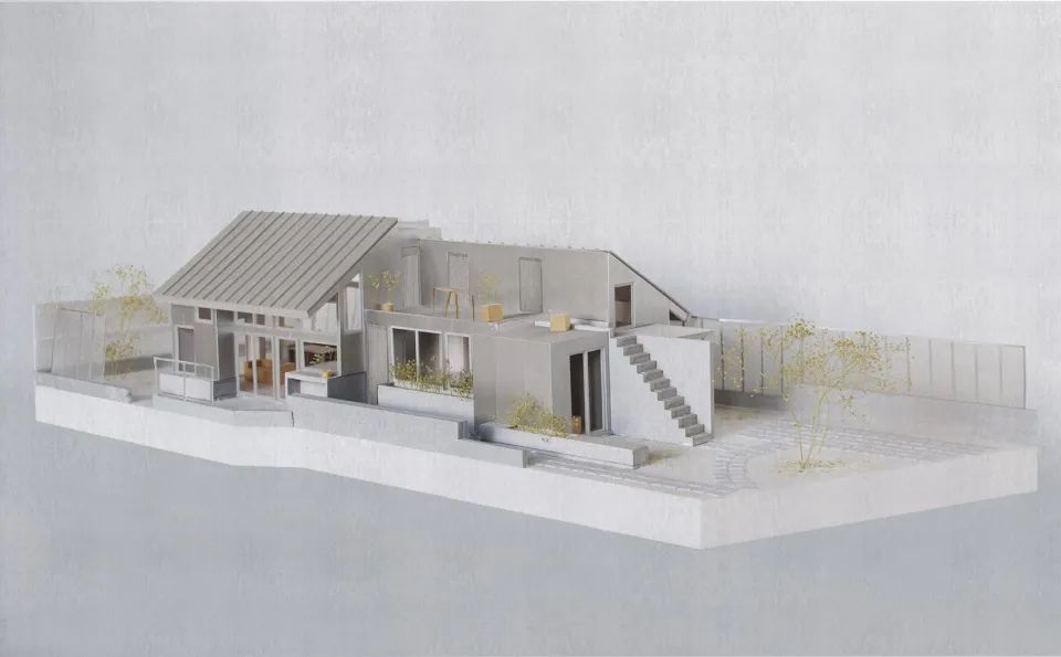 模型 日本東京都昭島住宅／Office m-sa