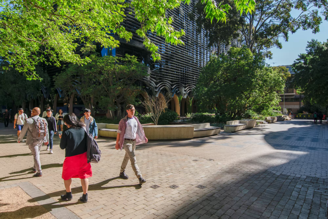 友善戶外步行環境 澳洲墨爾本大學 Australia University of Melbourne Arts West大樓景觀設計 landscape architecture design／OCULUS