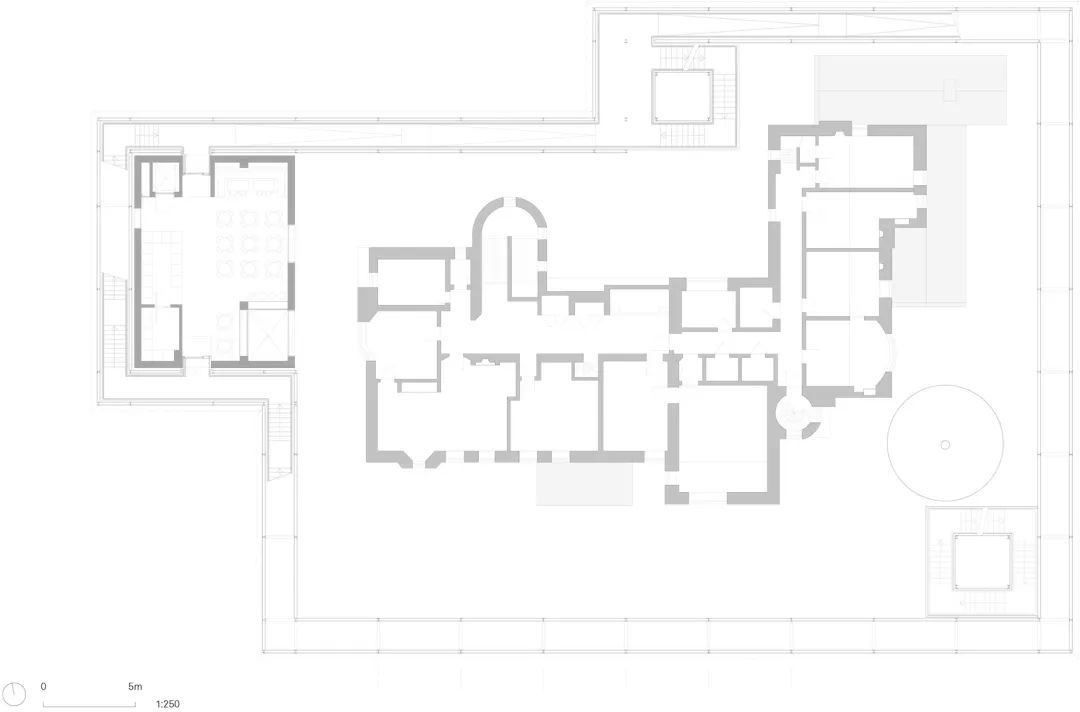 二樓平面圖 Plan 蘇格蘭臨時博物館 Charles Rennie Mackintosh The Hill House Box／Carmody Groarke