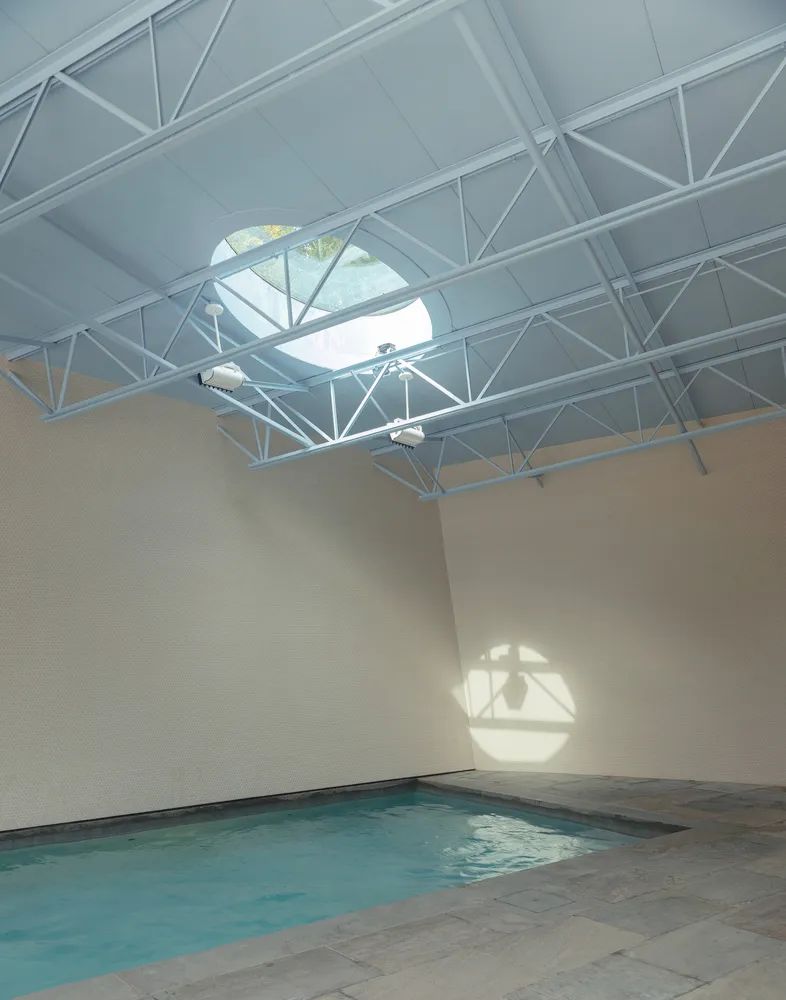 紐約州游泳池屋Gray Niva Pool House／GAuthier Architects