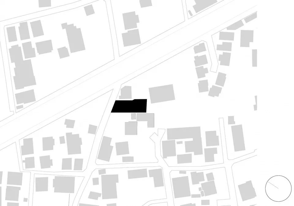 基地位置圖 日本東京都昭島住宅／Office m-sa