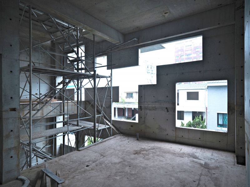 施工過程 台北士林透天厝 住宅 音樂之屋House of Music／XRANGE 十一事務所