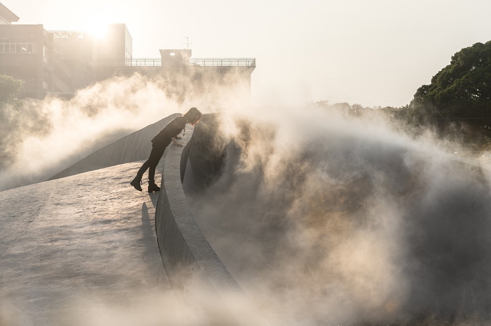 地景裝置高雄水水／曾令理 趙尉翔 辜達齊 一起設計＋偶然設計