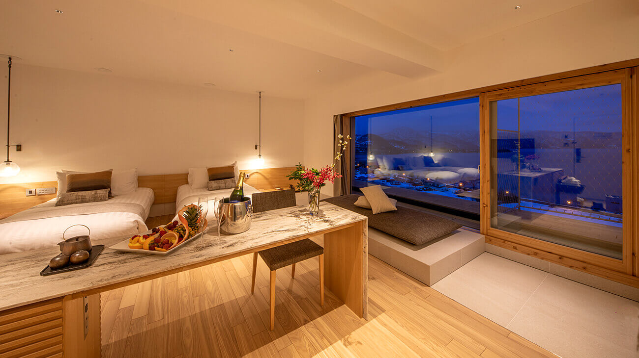 精品溫泉旅館，北海道洞爺湖WE Hotel Toya／隈研吾
