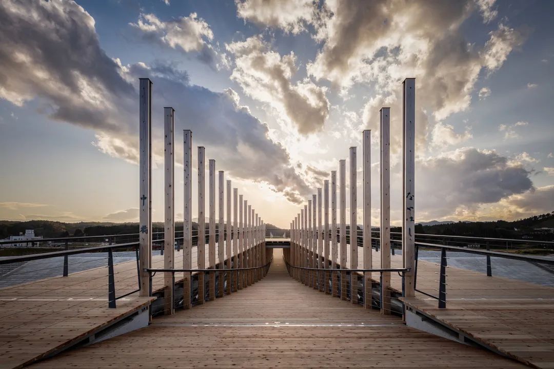 南三陸中橋人行步橋Pedestrian Bridge／Kengo Kuma隈研吾建築都市設計事務所