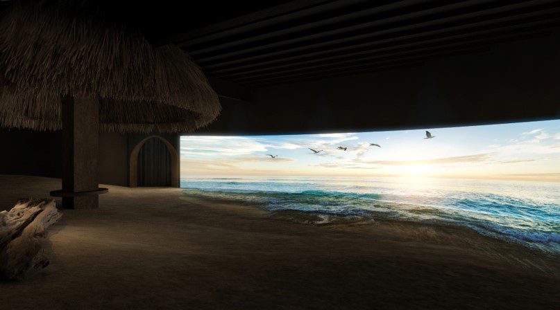 灣島文化館及世界南島中心示意圖,尚未開放 灣島文化館及世界南島中心示意圖,尚未開放