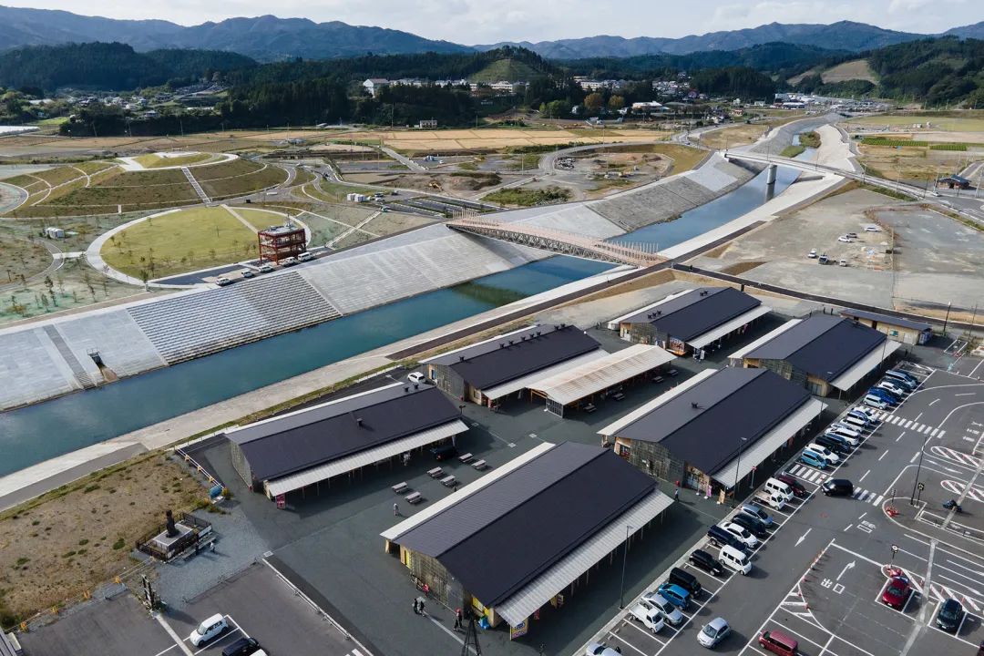 南三陸中橋人行步橋Pedestrian Bridge／Kengo Kuma隈研吾建築都市設計事務所