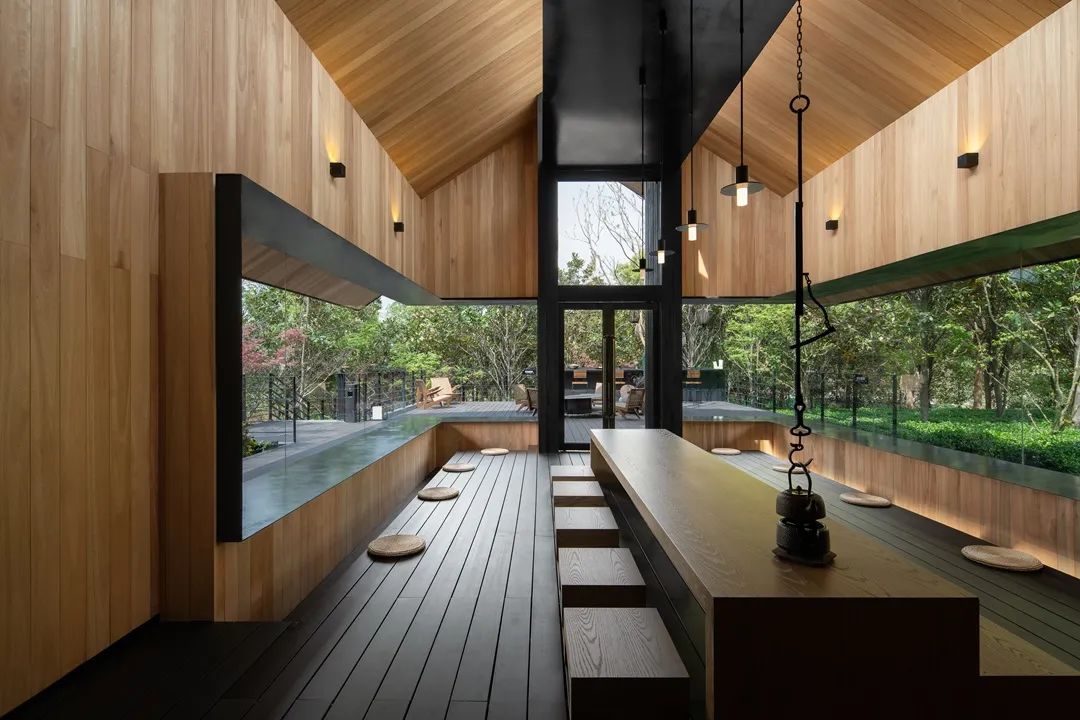 Tea House茶室內部空間