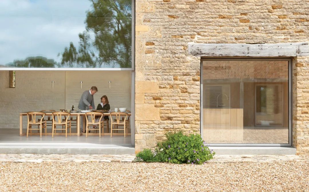 John Pawson and Catherine Pawson at Home Farm