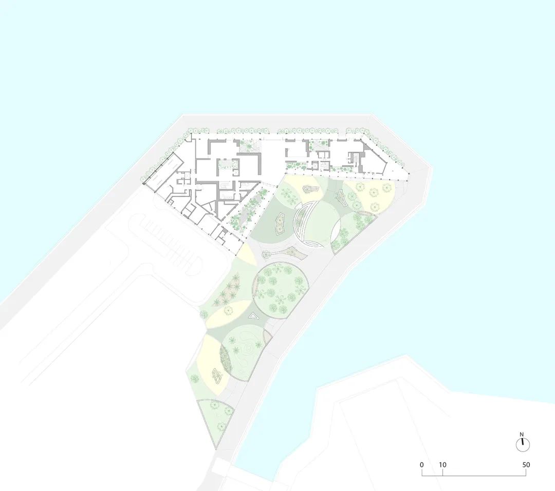 平面圖 Plan　杜拜藝術公園Dubai Jaddaf Waterfront Park／waiwai