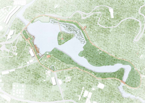 青草湖環湖景觀規劃Hsinchu Green Grass Lake Landscape Design／fa+p 合寬建築 預景設計 | fieldscape architects+planners