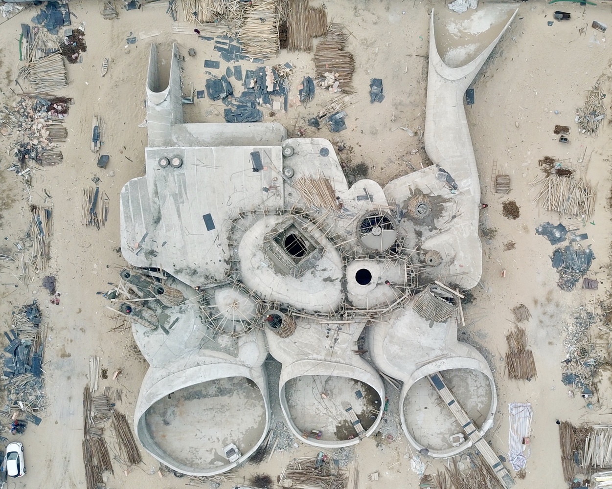 UCCA沙丘美術館/ OPEN 建築事務所 沙丘美術館 Dune Art Museum／Open Architecture