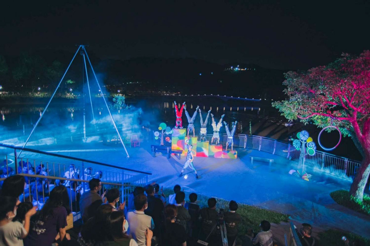 新竹「湖光島藝術節」開幕！以「光」串聯青草湖與于飛島，連結生態和人