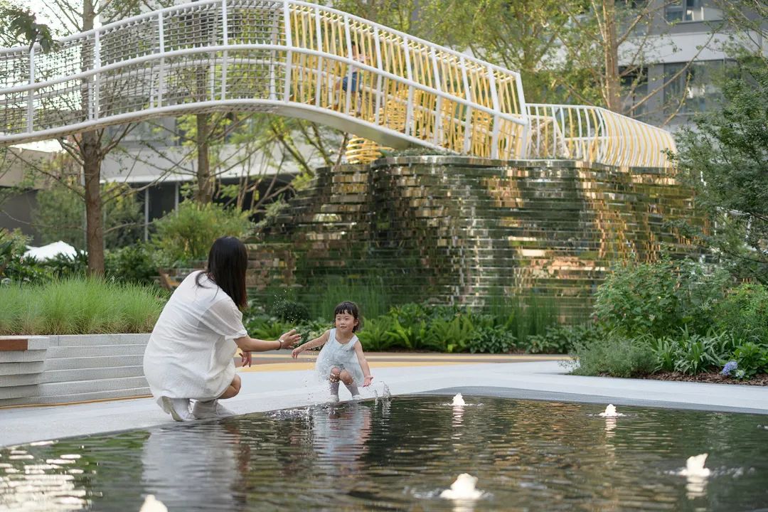 戲水空間 親水空間 中國景觀設計 鄰里峽谷|麓湖·汀院 china landscape design/大小景觀