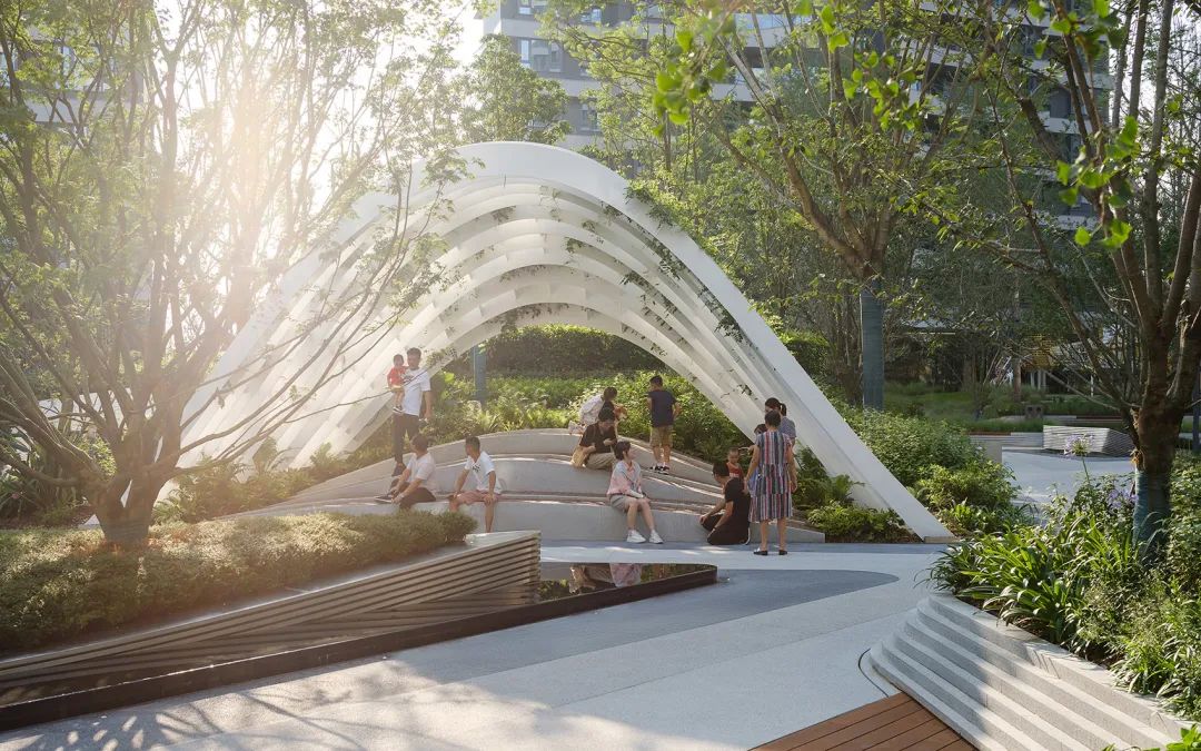 中國景觀設計 鄰里峽谷｜麓湖·汀院 china landscape design／大小景觀