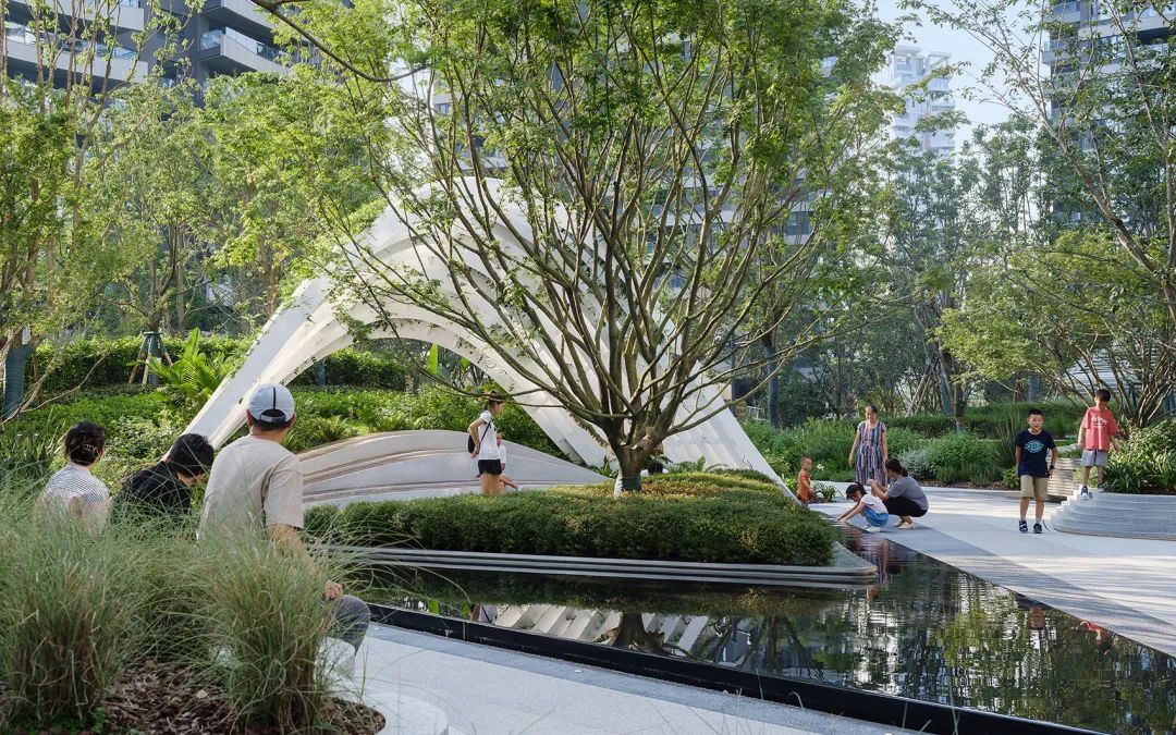 中國景觀設計 鄰里峽谷｜麓湖·汀院 china landscape design／大小景觀