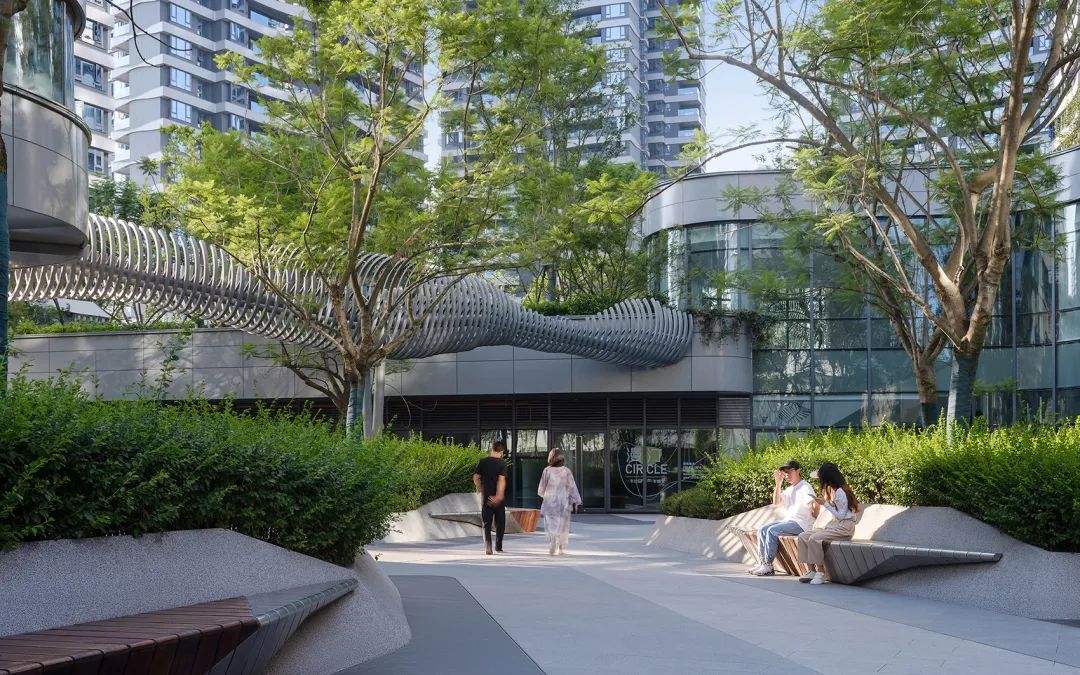 庭院內景  中國景觀設計 鄰里峽谷｜麓湖·汀院 china landscape design／大小景觀